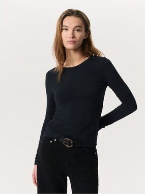 *NWT* Rag & Bone Luca Jersey Slim Long Sleeve Tee